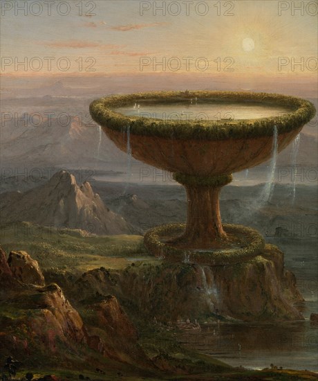 The Titan's Goblet, 1833. Creator: Thomas Cole.