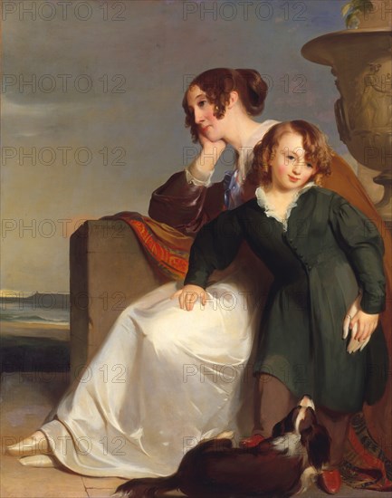 Mother and Son, 1840. Creator: Thomas Sully.