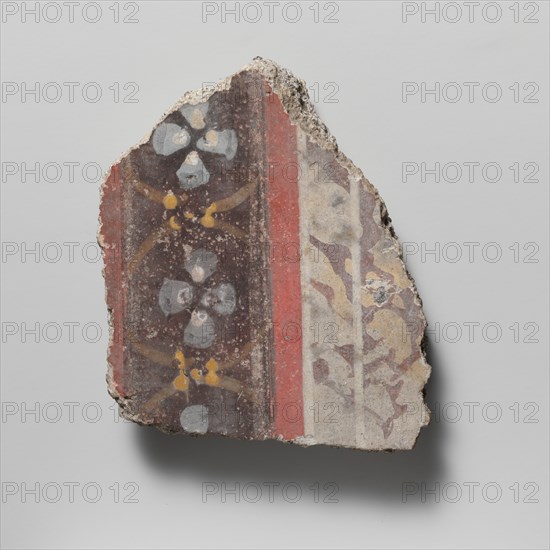 Wall painting fragment, 1st century A.D.. Creator: Unknown.