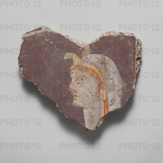 Wall painting fragment, 1st century A.D.. Creator: Unknown.