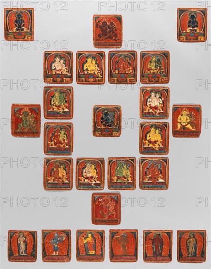 Initiation Cards (Tsakalis), early 15th century. Creator: Unknown.