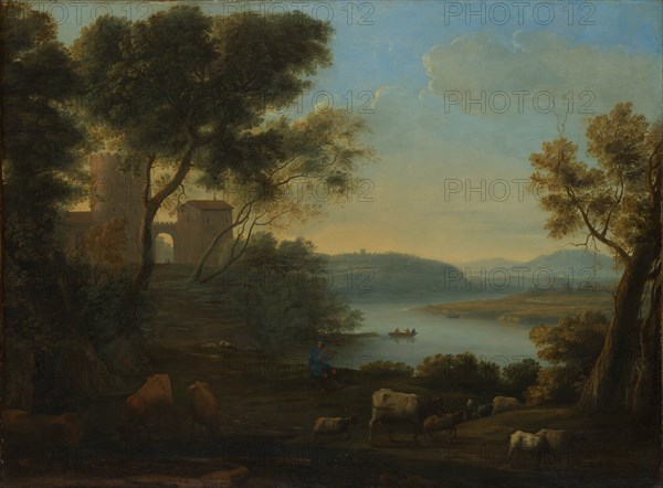 Pastoral Landscape: The Roman Campagna, ca. 1639. Creator: Claude Lorrain.