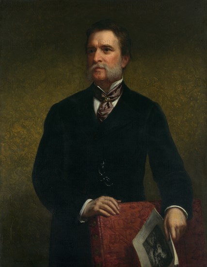 John Taylor Johnston, 1875. Creator: Daniel Huntington.