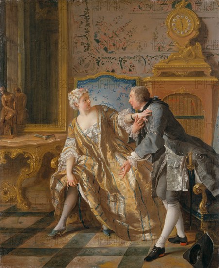 The Garter, 1724. Creator: Jean Francois de Troy.