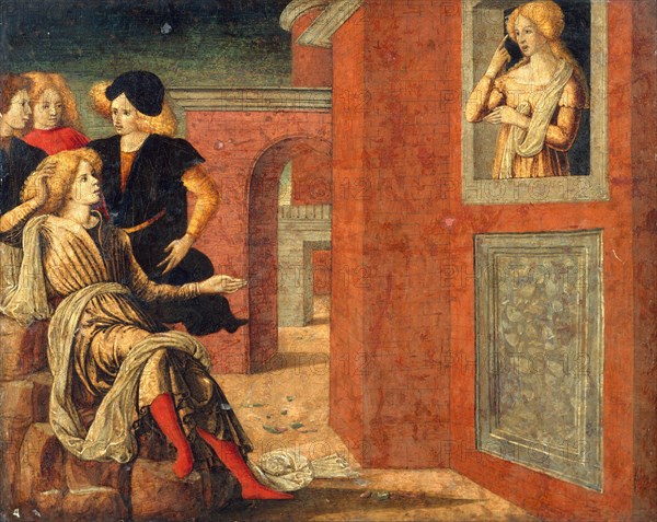 Scene from a Novella. Creator: Liberale da Verona.