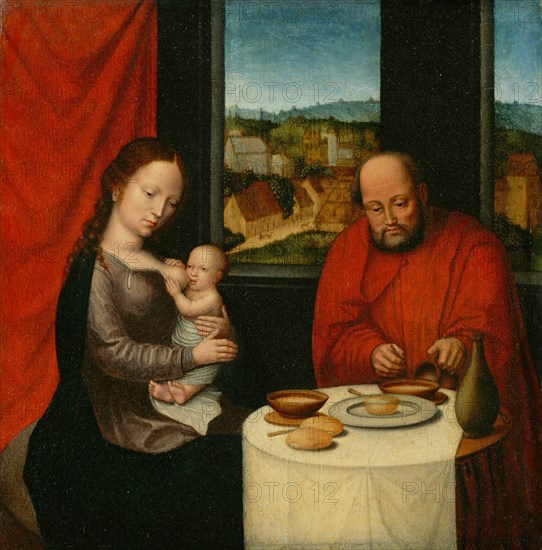 Virgin and Child with Saint Joseph, second half 16th century. Creator: Unknown.