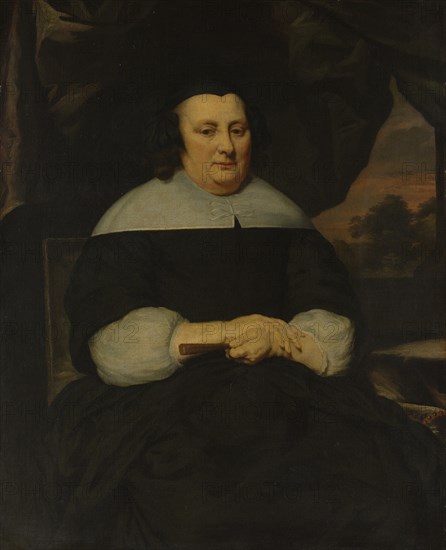 Portrait of a Woman, ca. 1665-70. Creator: Nicolaes Maes.