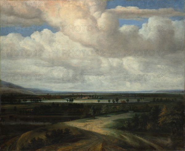 A Panoramic Landscape with a Country Estate, ca. 1649. Creator: Philip Koninck.