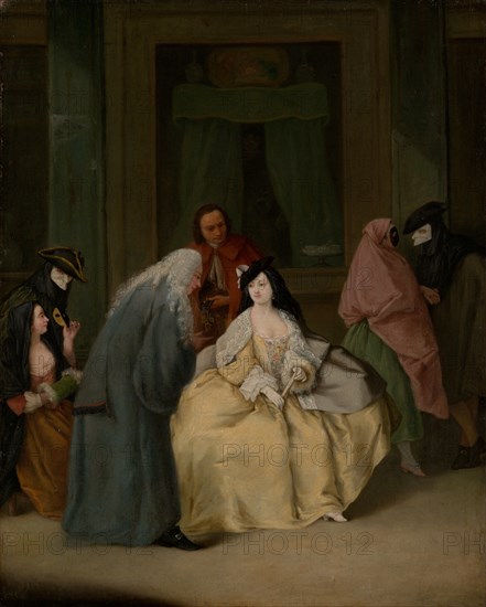 The Meeting, 1746. Creator: Pietro Longhi.