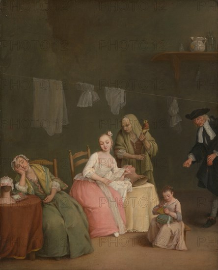 The Letter, 1746. Creator: Pietro Longhi.