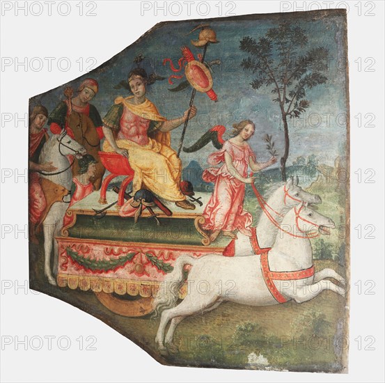 Triumph of a Warrior, ca. 1509. Creator: Bernardino Pinturicchio.