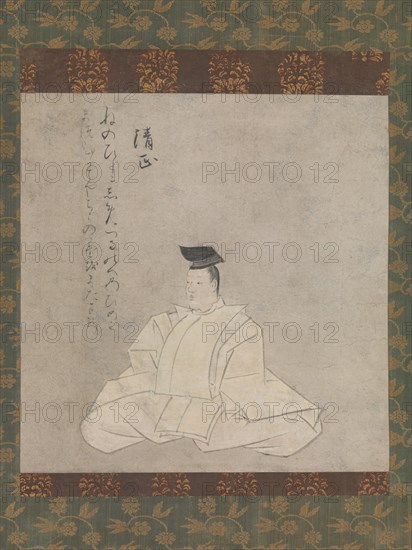 The Poet Fujiwara Kiyotada..., second half of the 13th century. Creator: Unknown.