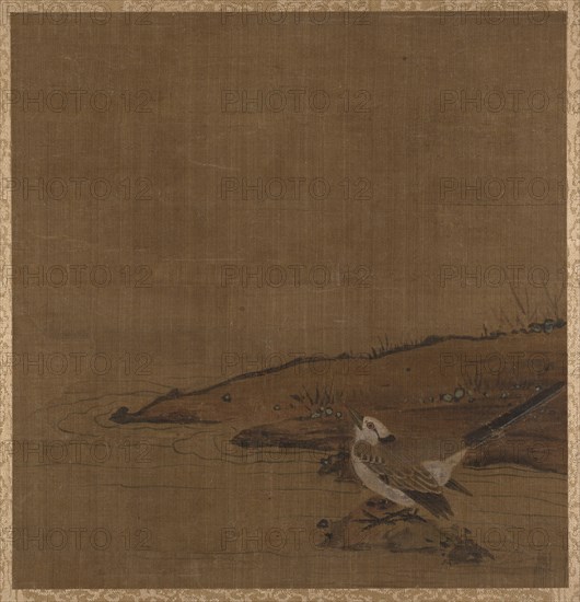 Bird Near Water (from Album of Studies by Modern Artists, no. 62). Creator: Unknown.