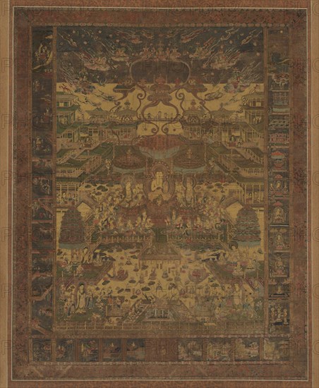 Taima Mandala, 14th century. Creator: Unknown.