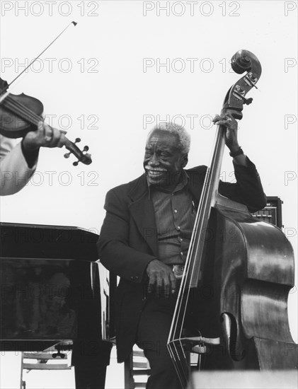 Gene Ramey, Capital Jazz Festival, London, 1979. Creator: Brian Foskett.