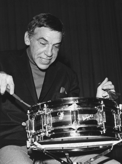 Buddy Rich, Premier Drums Clinic, London, 1967. Creator: Brian Foskett.