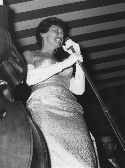 Anita O'Day, Marquee Club, London, 1962. Creator: Brian Foskett.