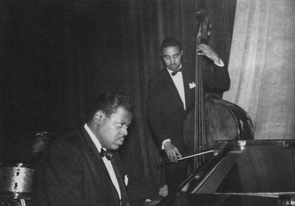 Oscar Peterson and Trio, c1965. Creator: Brian Foskett.