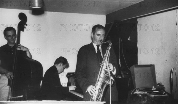 Ronnie Scott, "The Old Place", Gerrard Street, London, 1959. Creator: Brian Foskett.