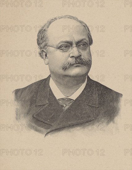 Portrait of the Composer Charles Lecocq (1832-1918). Creator: Anonymous.