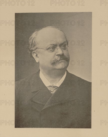 Portrait of the Composer Charles Lecocq (1832-1918). Creator: Anonymous.