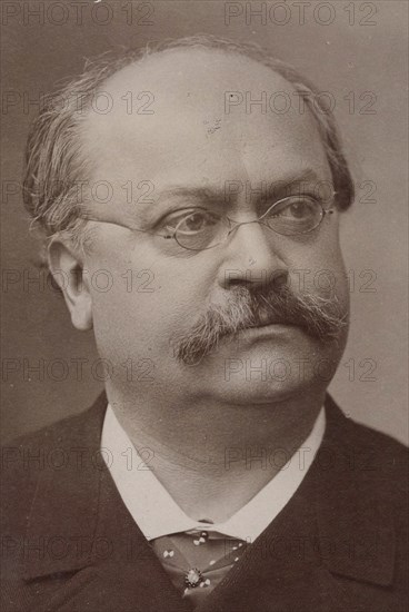 Portrait of the Composer Charles Lecocq (1832-1918). Creator: Nadar, Gaspard-Félix (1820-1910).