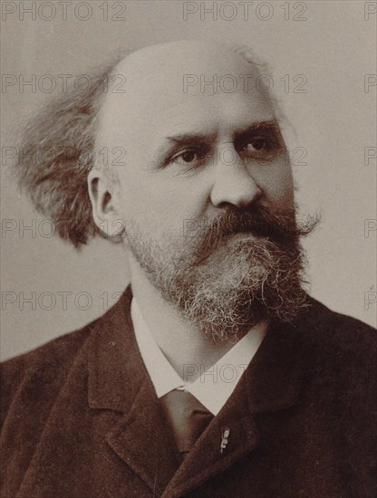 Portrait of the Composer Charles Lenepveu (1840-1910) , 1891. Creator: Photo studio J. Fontaine, Rouen  .