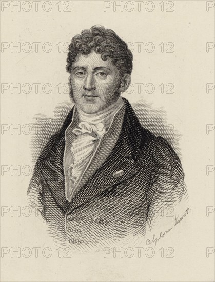 Portrait of the Composer Étienne Nicolas Méhul (1763-1817). Creator: Lamotte, Alphonse (1844-1914).