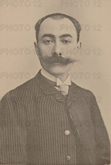 Portrait of pianist and composer André Messager (1853-1929). Creator: Anonymous.