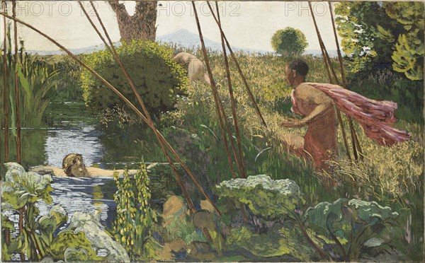 L'Après-Midi d'un faune (The Afternoon of a Faun), c. 1930. Creator: Roussel, Ker-Xavier (1867-1944).