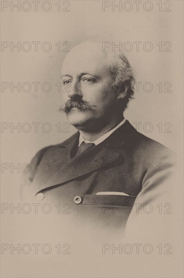 Portrait of the Composer Sir Charles Hubert Hastings Parry (1848-1918) , 1891. Creator: Anonymous.