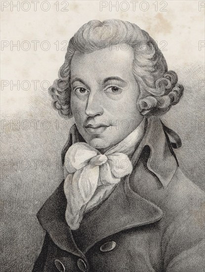 Portrait of the composer Ignace Pleyel (1757-1831). Creator: Anonymous.