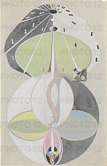 Tree of Knowledge, No. 5 , 1915. Creator: Hilma af Klint (1862-1944).