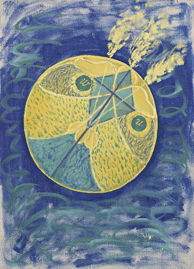 Group I, No. 7. Primordial Chaos, 1906-1907. Creator: Hilma af Klint (1862-1944).