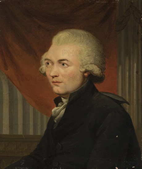 Portrait of the organist and composer Georg Joseph Vogler (1749-1814). Creator: Breda, Carl Frederik von (1759-1818).