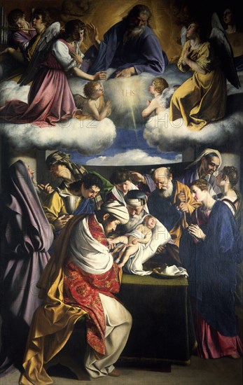 The circumcision of Christ, 1607. Creator: Gentileschi, Orazio (1563-1638).