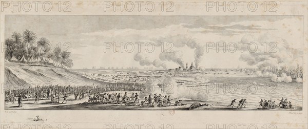 Battle of Aboukir, 25 July 1799, 1802. Creator: Duplessis-Bertaux, Jean (1747-1820).