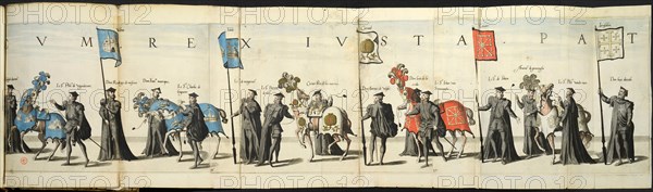 Funeral Procession in Antwerp on the Occasion of the Death of Emperor Charles V, 1558, 1559. Creator: Doetecum, Joannes van (ca 1530-1605).