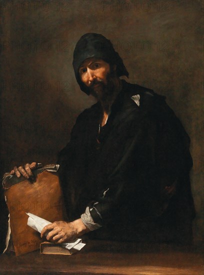 Heraclitus, 1634. Creator: Ribera, José, de (1591-1652).