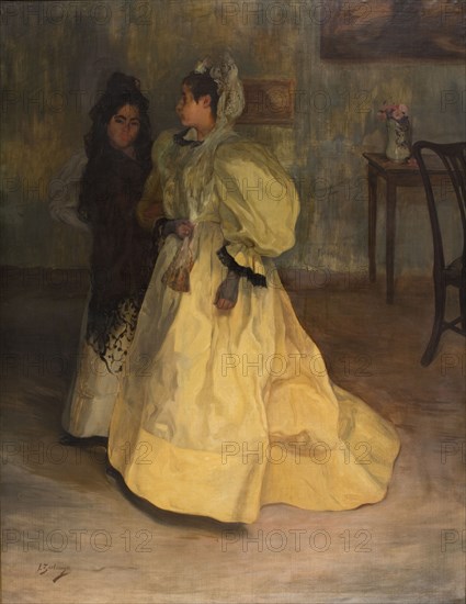 Amigas (Friends), 1896. Creator: Zuloaga y Zabaleto, Ignacio (1870-1945).