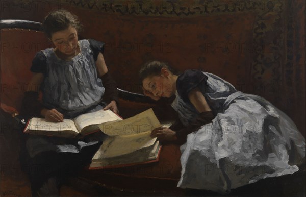 The Arntzenius Sisters, 1895. Creator: Tholen, Willem Bastiaan (1860-1931).