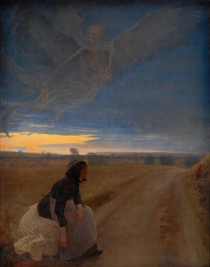 Evening, 1887. Creator: Ring, Laurits Andersen (1854-1933).