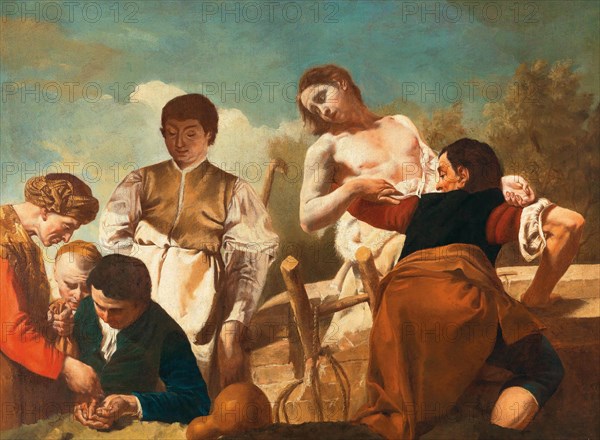 Joseph and his Brothers. Creator: Angeli, Giuseppe (1712-1798).