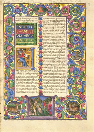 The Bible of Borso d'Este, 1455-1461. Creator: Girolamo da Cremona, (Girolamo de'Corradi) (active 1451-1483).