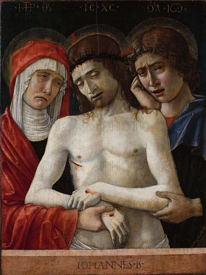 Pietà, ca 1455. Creator: Bellini, Giovanni (1430-1516).