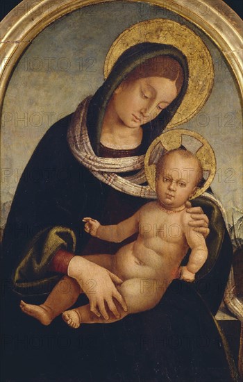 Madonna with Child, ca 1510-1515. Creator: Signorelli, Luca (ca 1441-1523).