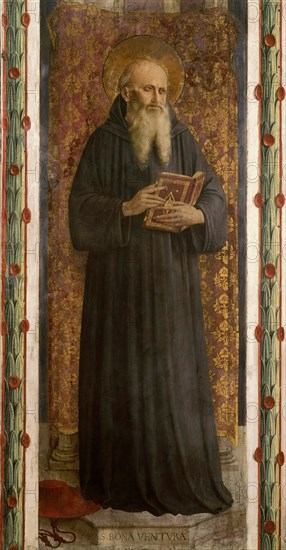 Saint Bonaventure, c. 1448. Creator: Angelico, Fra Giovanni, da Fiesole (ca. 1400-1455).