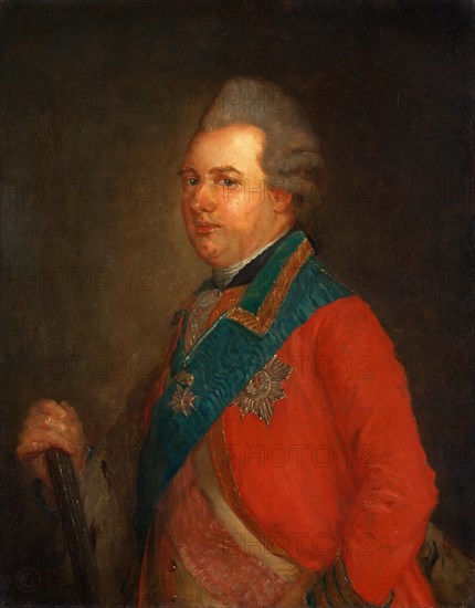 Portrait of Prince Charles of Hesse-Kassel (1744-1836). Creator: Perronneau, Jean-Baptiste (1715-1783).