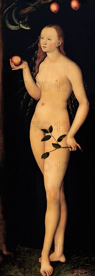 Eve, 1528. Creator: Cranach, Lucas, the Elder (1472-1553).
