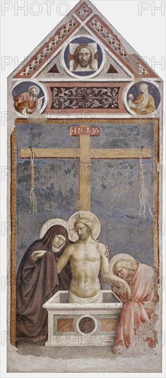 Pietà, 1424. Creator: Masolino da Panicale (1383-ca 1440).